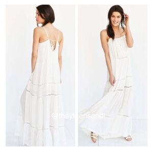 🎉HP🎉Urban Outfitter Kimchi Blue White Maxi Dress